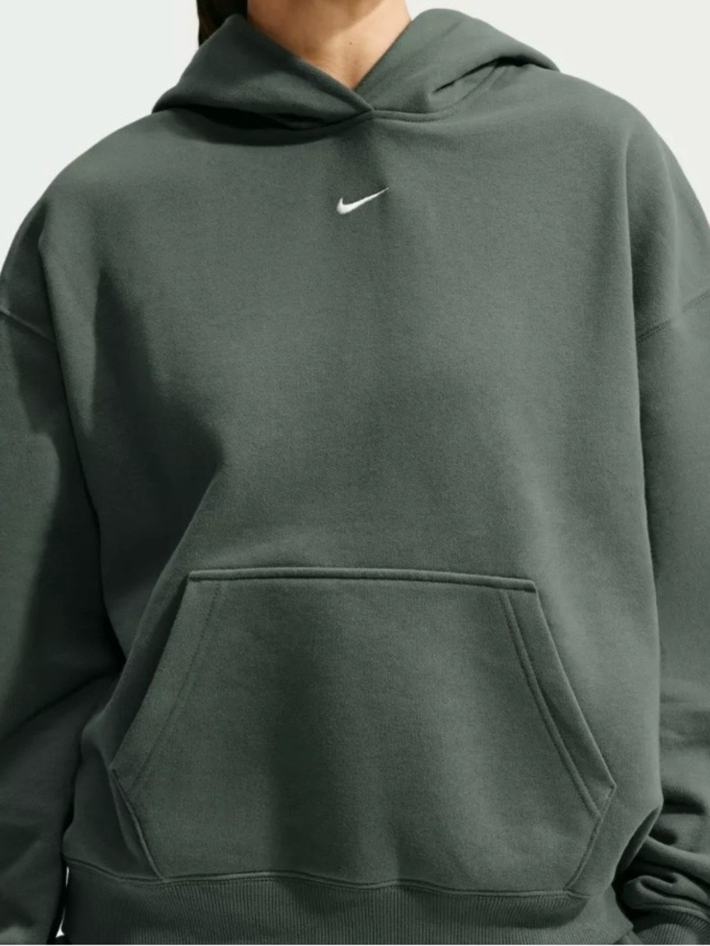Nike Women's Studio Fleece Medium Weight Oversized Hoodie Size XXL NWT